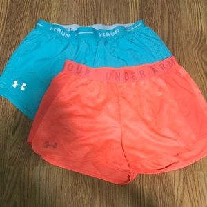 Under Armour shorts. Size: S (Both)